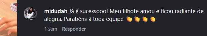 Mensagem de uma família do Colégio CPPEM